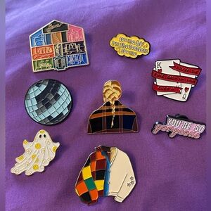 Taylor swift themed pins